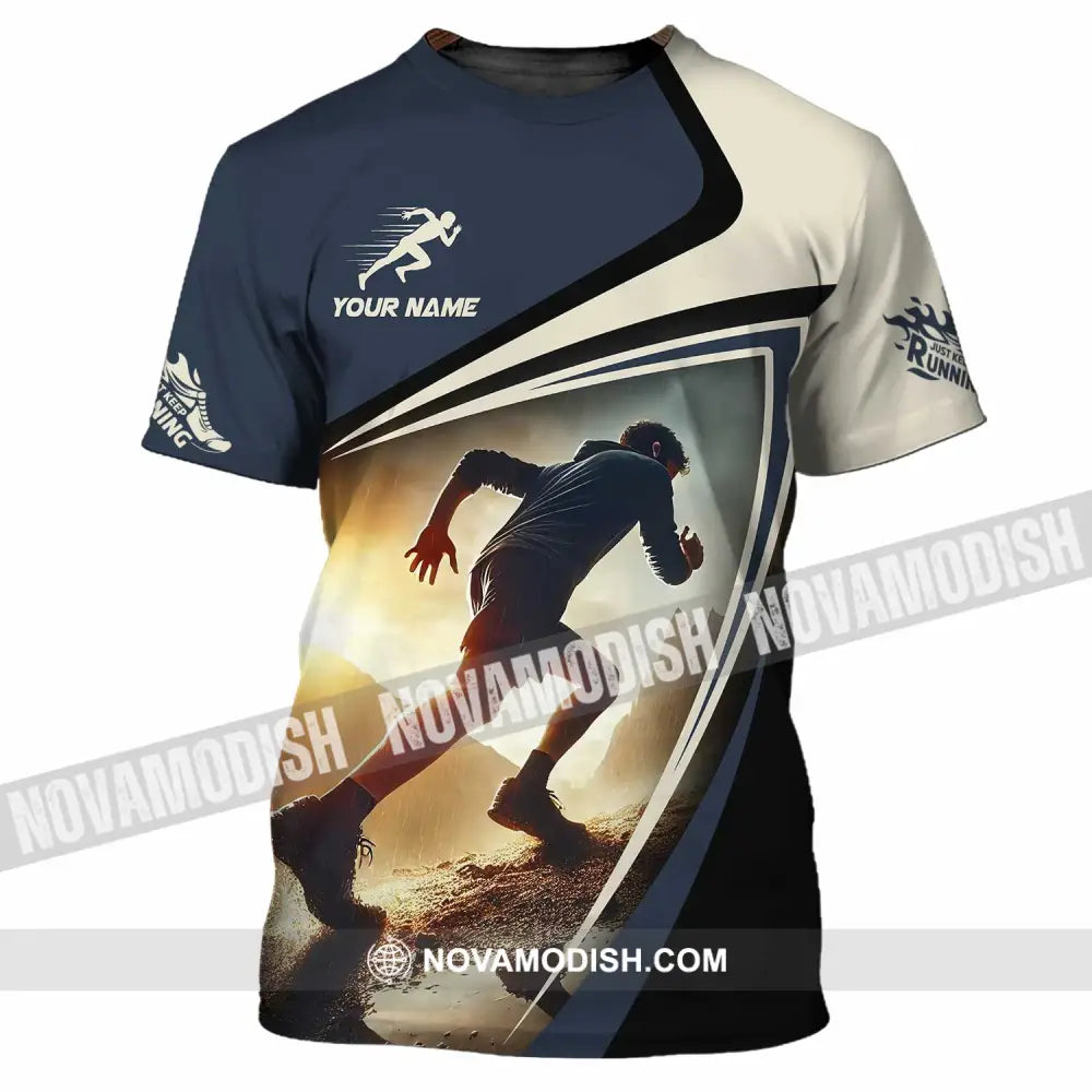 Unisex Shirt - Custom Running 3D Shirt T-Shirt / S T-shirt