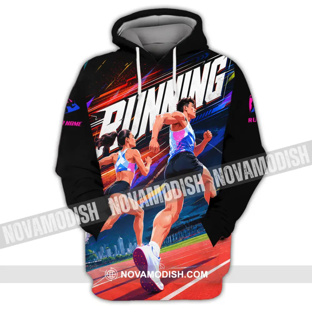 Unisex Shirt - Custom Running Shirt - Hoodie / S - T-shirt