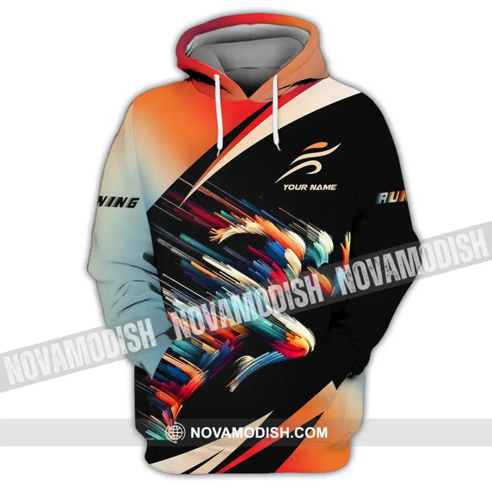Unisex Shirt - Custom Running Shirt Hoodie / S T-shirt