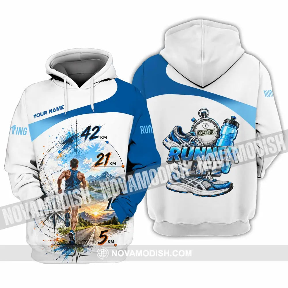 Unisex Shirt - Custom Running Life Shirt - Hoodie / S - T-shirt