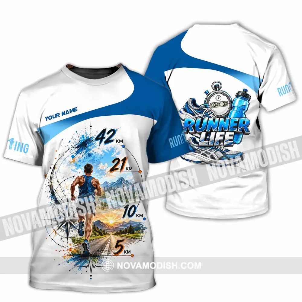 Unisex Shirt - Custom Running Life Shirt - T-Shirt / S - T-shirt