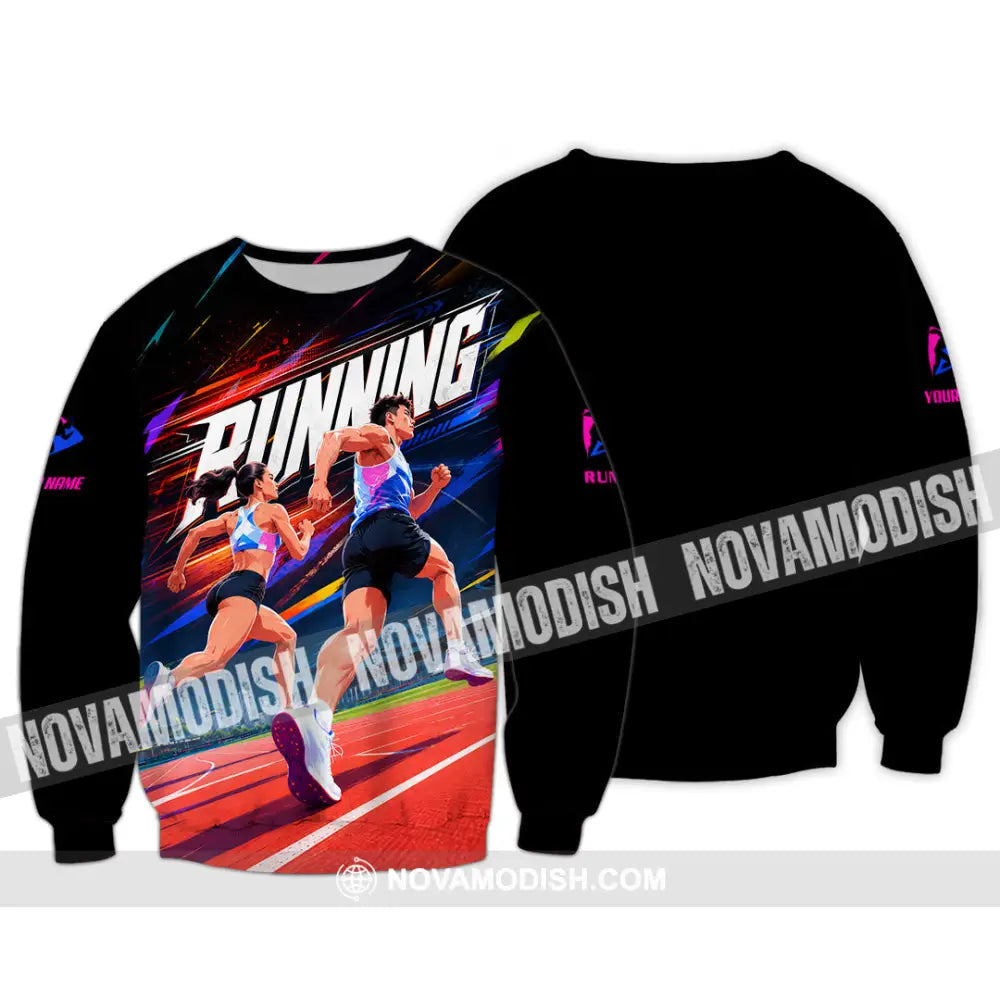 Unisex Shirt - Custom Running Shirt - Long Sleeve / S - T-shirt