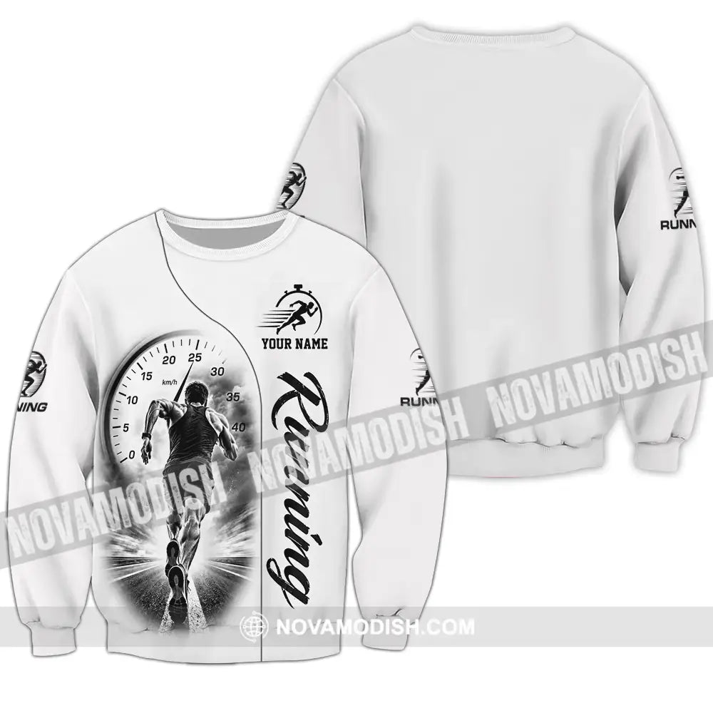 Unisex Shirt - Custom Running Shirt - Long Sleeve / S - T-shirt