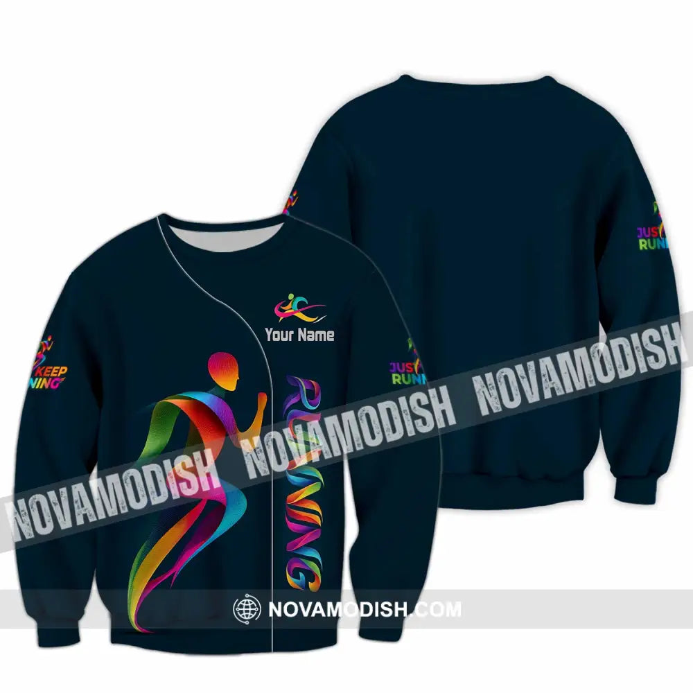 Unisex Shirt - Custom Running Shirt - Long Sleeve / S - T-shirt