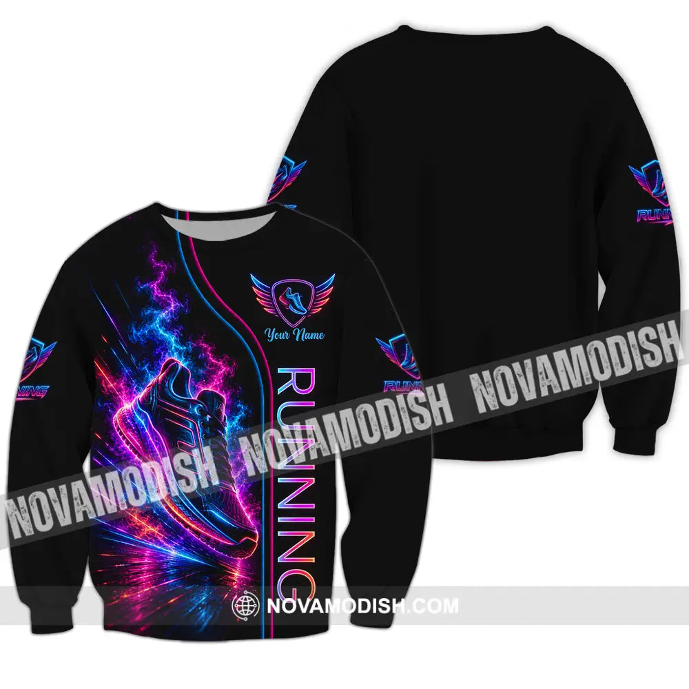 Unisex Shirt - Custom Running Shirt - Long Sleeve / S - T-shirt