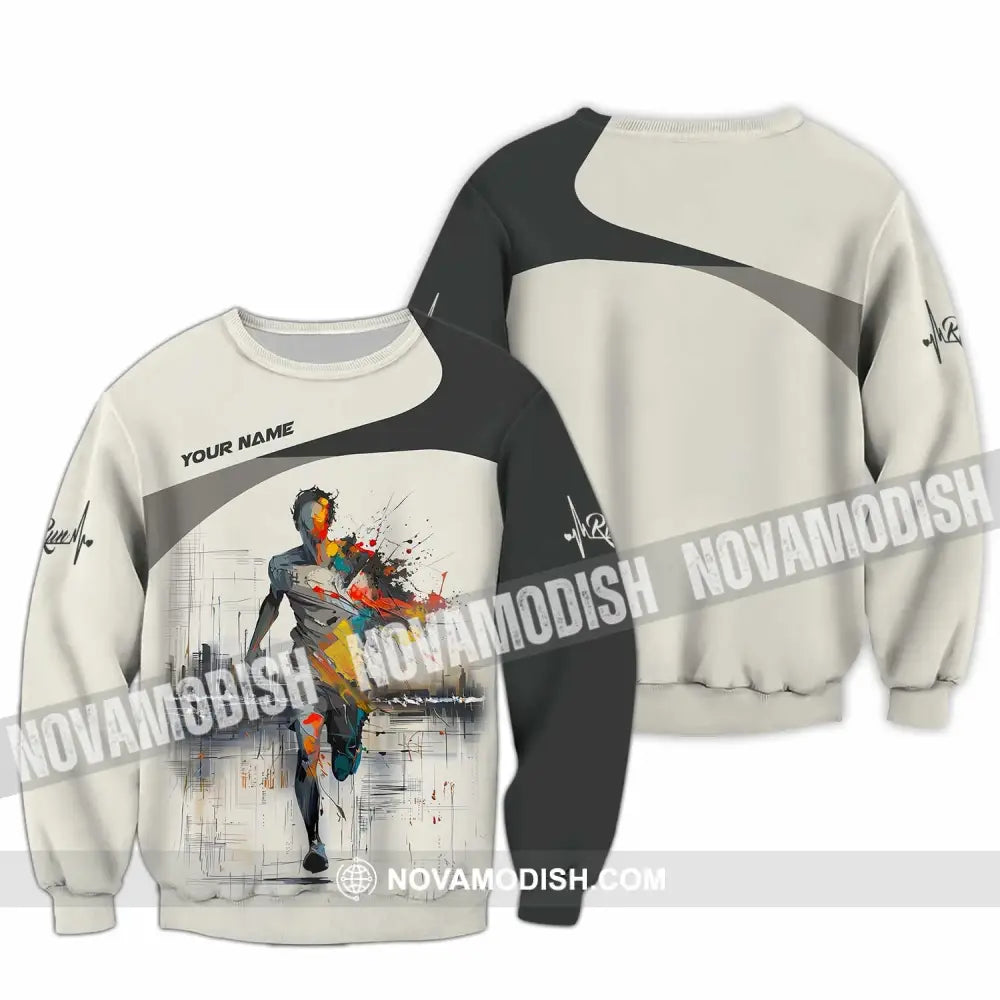 Unisex Shirt - Custom Running Shirt - Long Sleeve / S - T-shirt