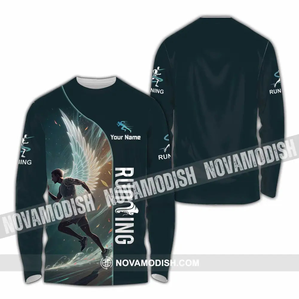 Unisex Shirt - Custom Running Shirt - Long Sleeve Shirt / S - T-shirt