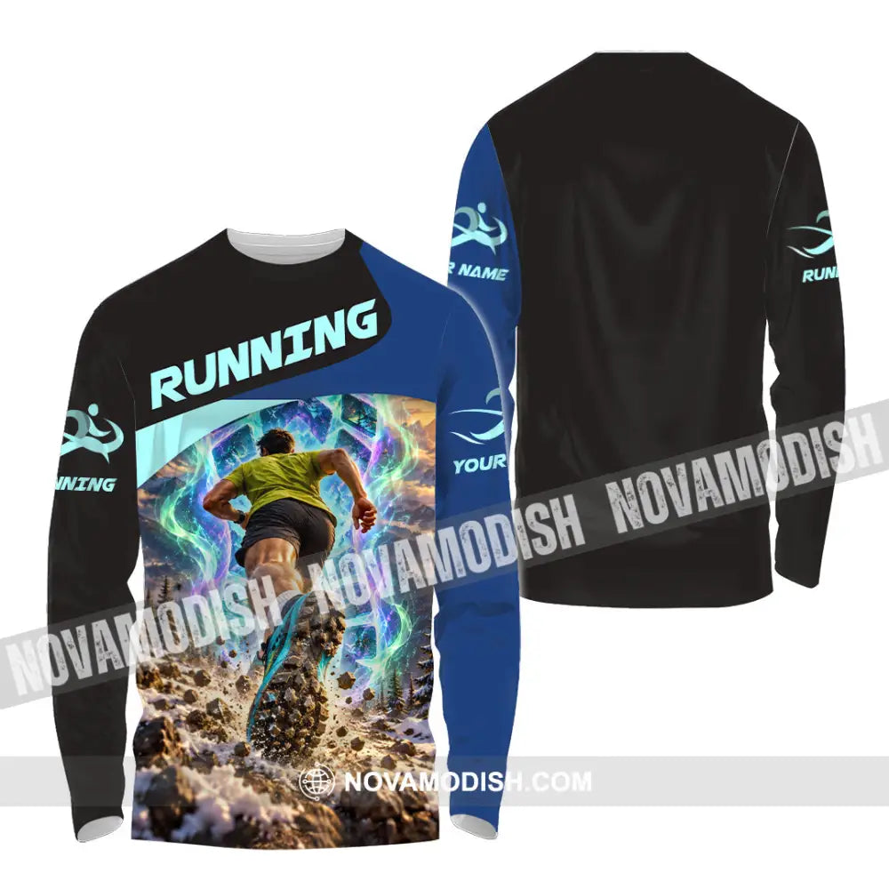 Unisex Shirt - Custom Running Shirt - Long Sleeve Shirt / S - T-shirt