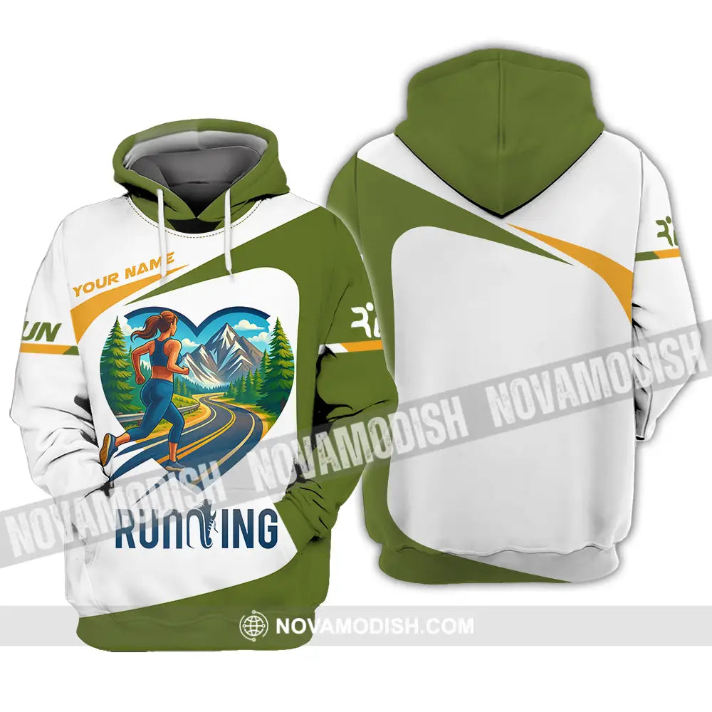 Unisex Shirt - Custom Running Lover Shirt Hoodie / S T-shirt