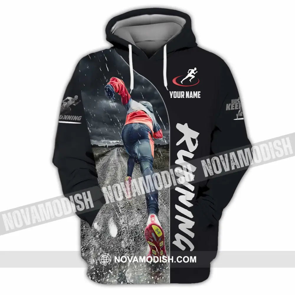 Unisex Shirt - Custom Running Lover Shirt Hoodie / S T-shirt