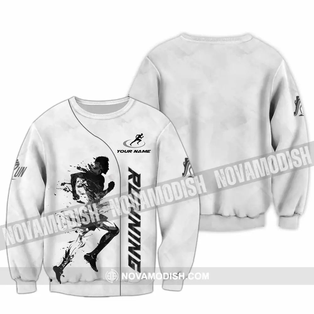 Unisex Shirt - Custom Running Lover Shirt Long Sleeve / S T-shirt