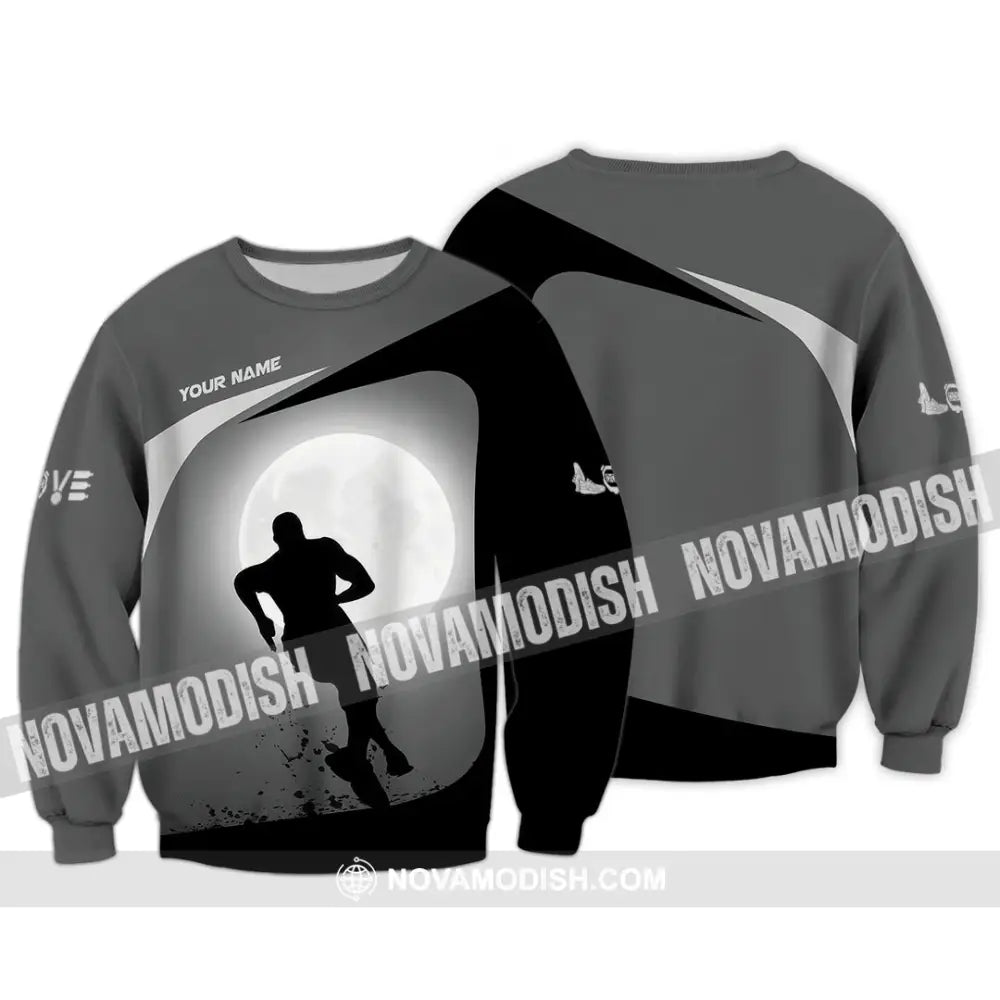 Unisex Shirt - Custom Running Lover Shirt Long Sleeve / S T-shirt