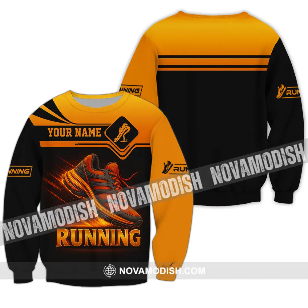 Unisex Shirt - Custom Running Lover Shirt Long Sleeve / S T-shirt