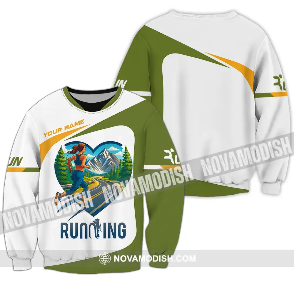Unisex Shirt - Custom Running Lover Shirt Long Sleeve / S T-shirt