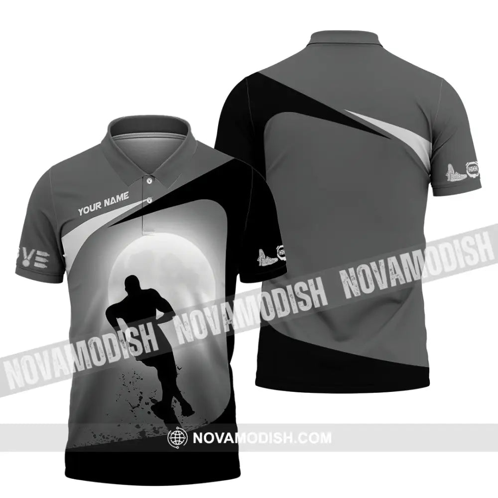 Unisex Shirt - Custom Running Lover Shirt Polo Shirt / S T-shirt