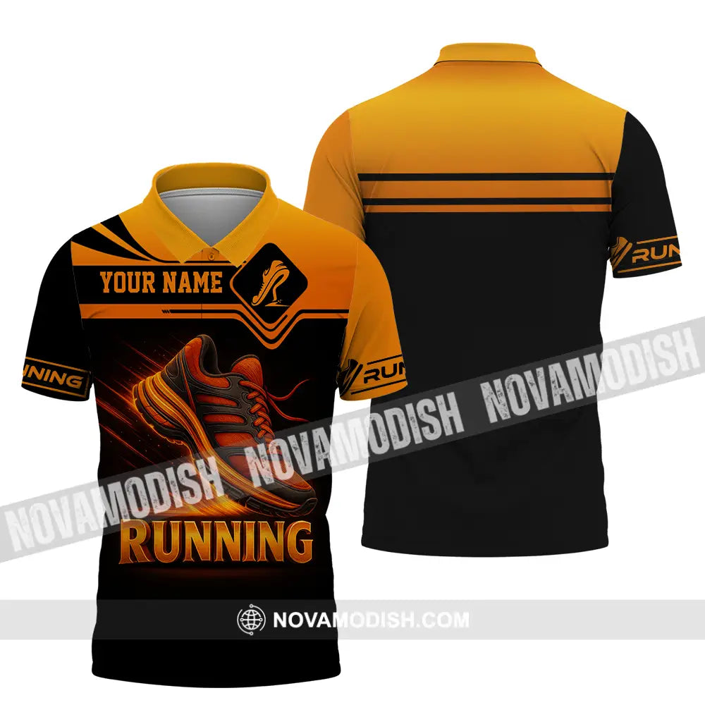Unisex Shirt - Custom Running Lover Shirt Polo Shirt / S T-shirt
