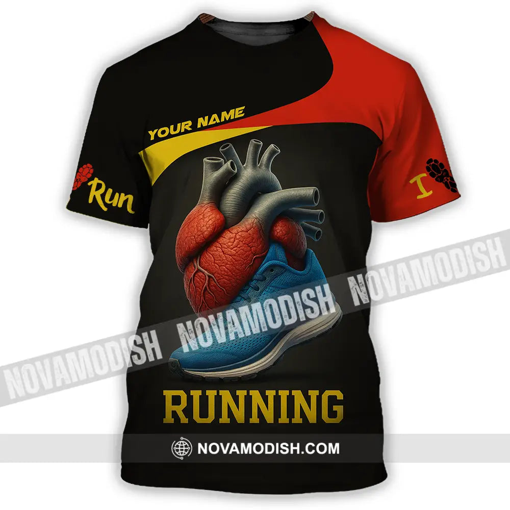 Unisex Shirt - Custom Running Lover Runner Shirt T-Shirt / S T-shirt
