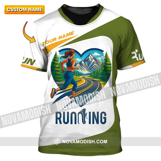 Unisex Shirt - Custom Running Lover Shirt T-shirt