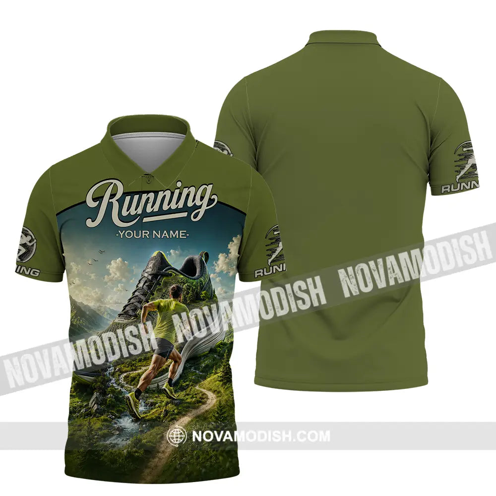 Unisex Shirt - Custom Running Shirt - Polo Shirt / S - T-shirt