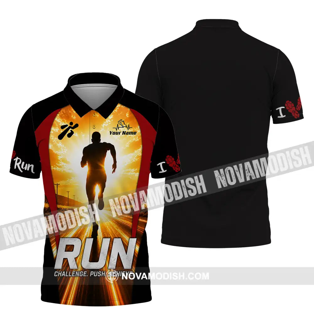 Unisex Shirt - Custom Running Shirt - Polo Shirt / S - T-shirt