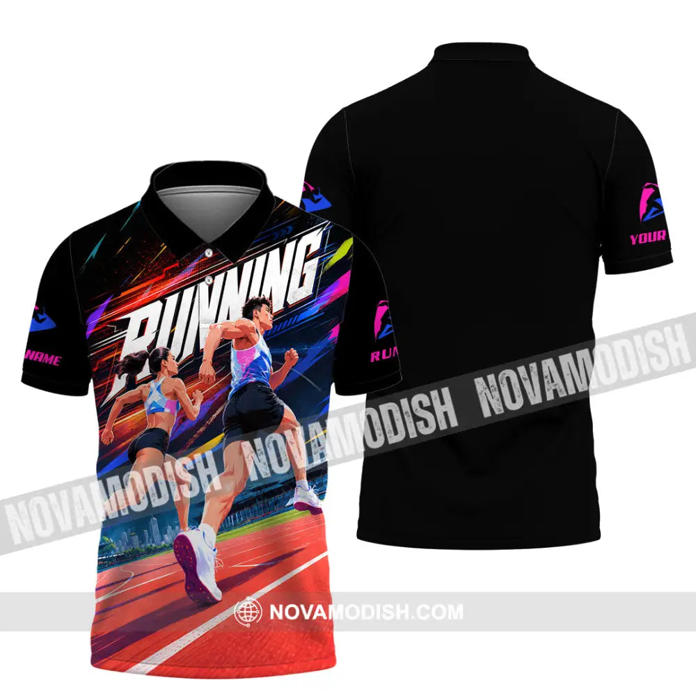 Unisex Shirt - Custom Running Shirt - Polo Shirt / S - T-shirt