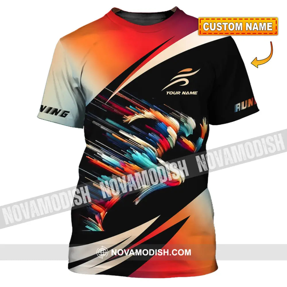 Unisex Shirt - Custom Running Shirt T-shirt