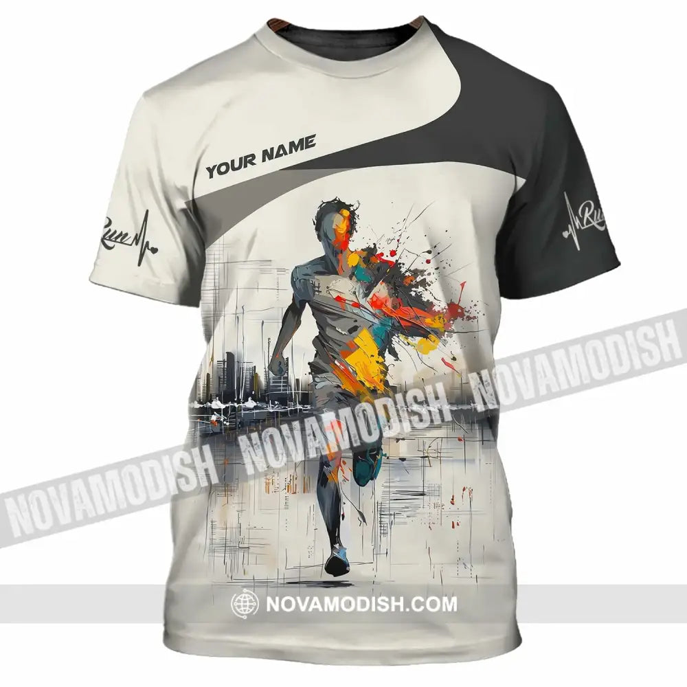 Unisex Shirt - Custom Running Shirt - T-Shirt / S - T-shirt