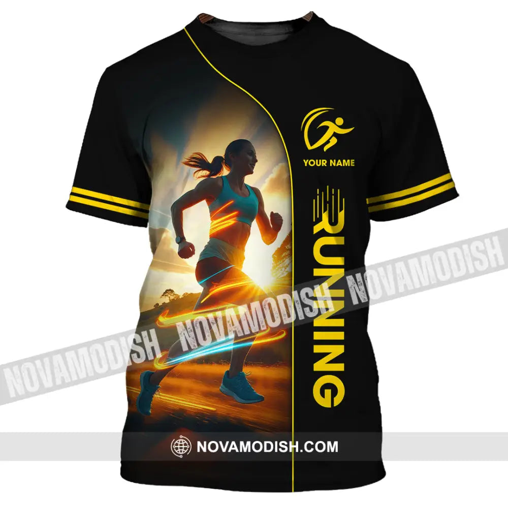 Unisex Shirt - Custom Running Shirt T-Shirt / S T-shirt