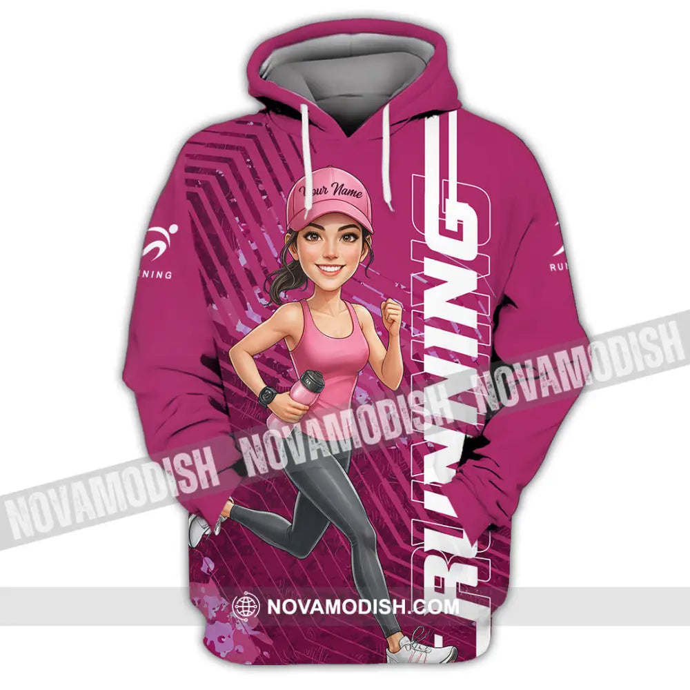Unisex Shirt - Custom Running Women 3D Shirt Hoodie / S T-shirt