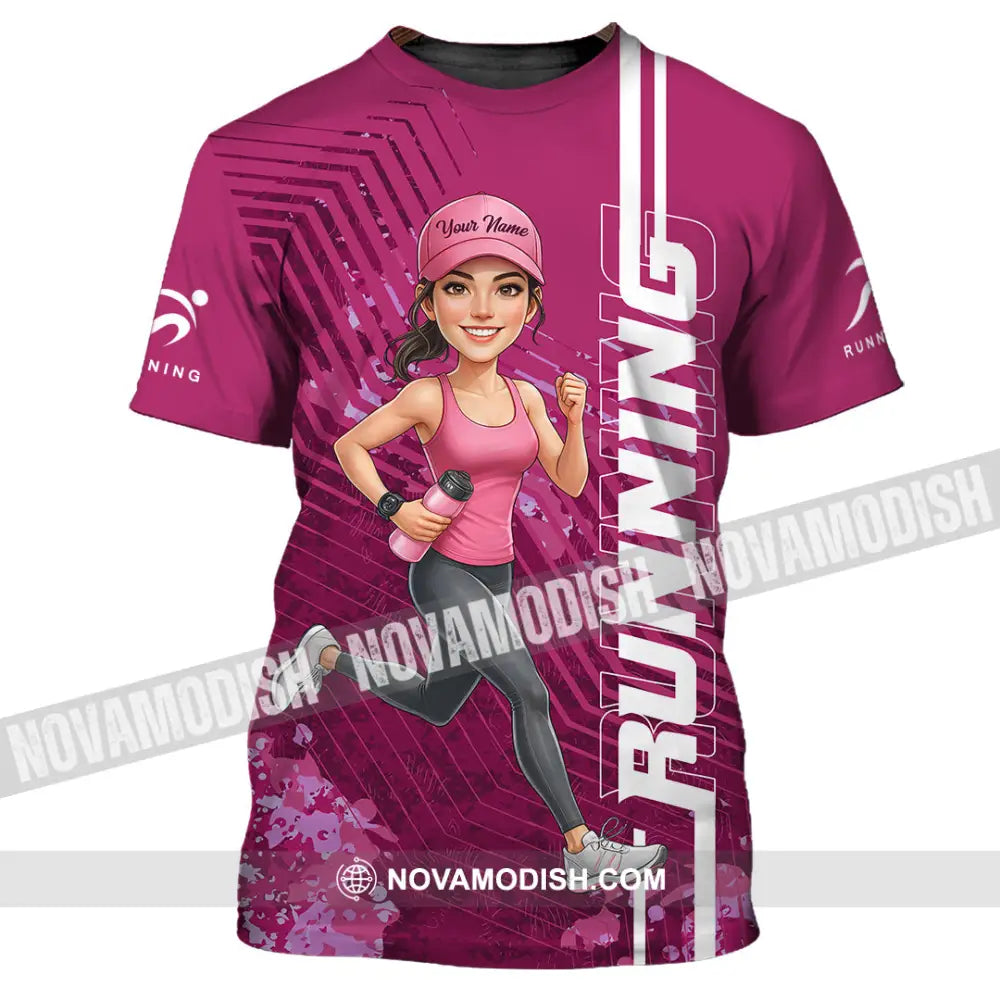 Unisex Shirt - Custom Running Women 3D Shirt T-Shirt / S T-shirt