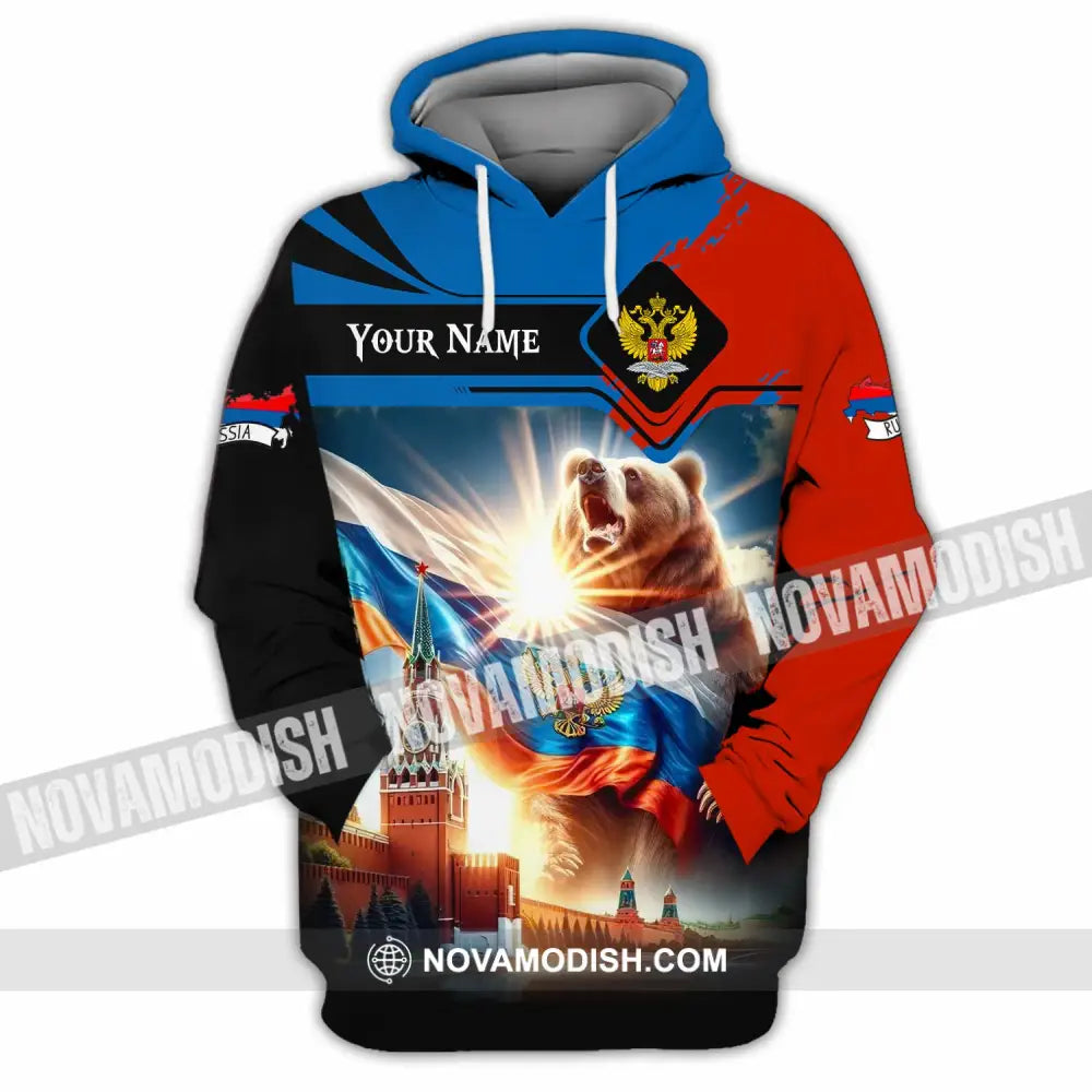 Unisex Shirt - Custom Russia 3D Shirt Hoodie / S T-shirt