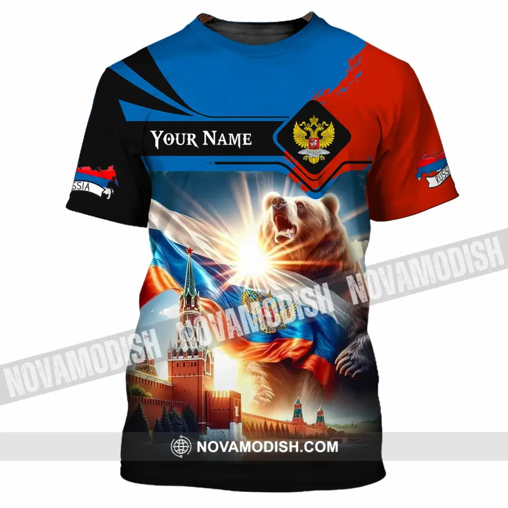 Unisex Shirt - Custom Russia 3D Shirt T-Shirt / S T-shirt