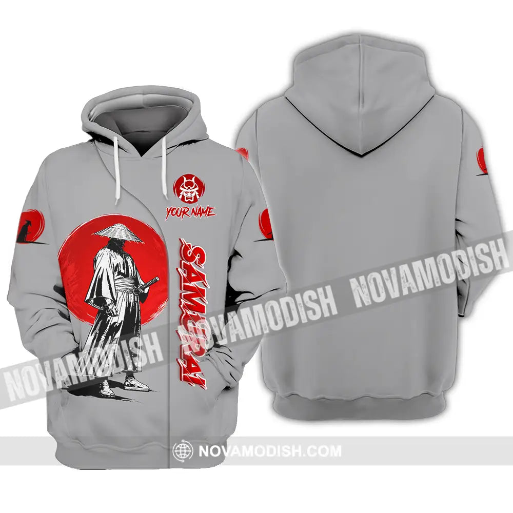 Unisex Shirt - Custom Samurai 3D Shirt Hoodie / S T-shirt
