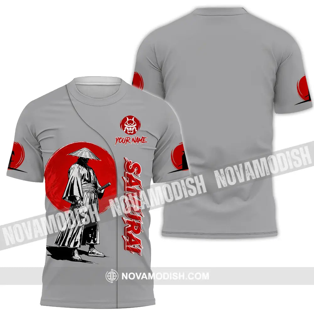 Unisex Shirt - Custom Samurai 3D Shirt T-Shirt / S T-shirt