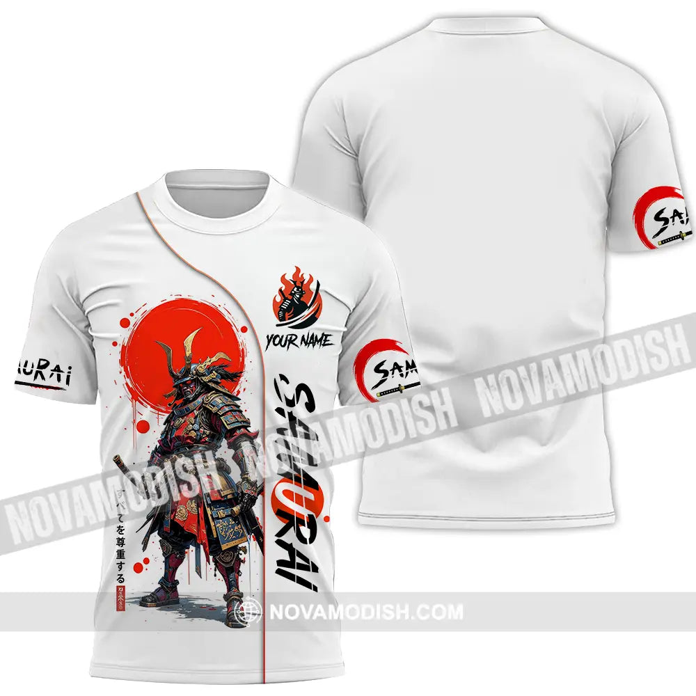 Unisex Shirt - Custom Samurai 3D Shirt T-Shirt / S T-shirt