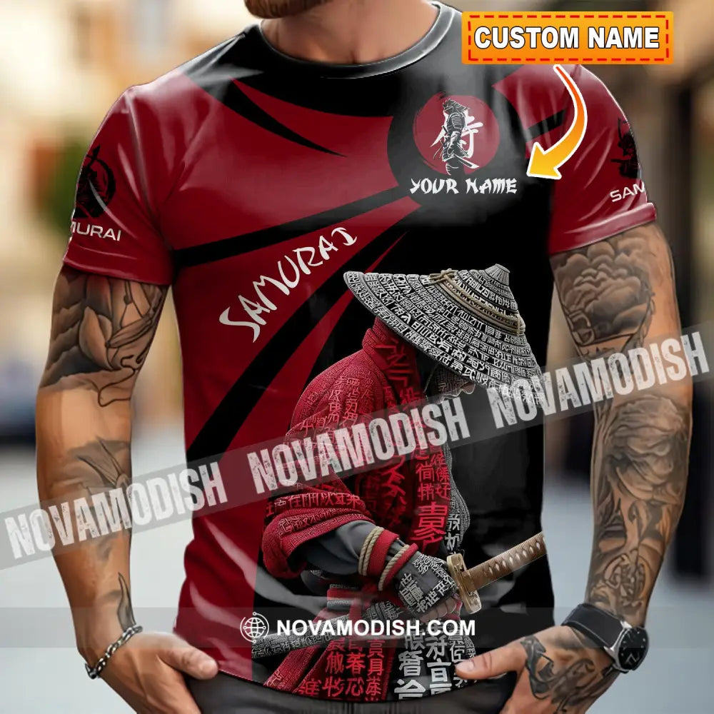 Unisex Shirt - Custom Samurai Design Shirt T-shirt