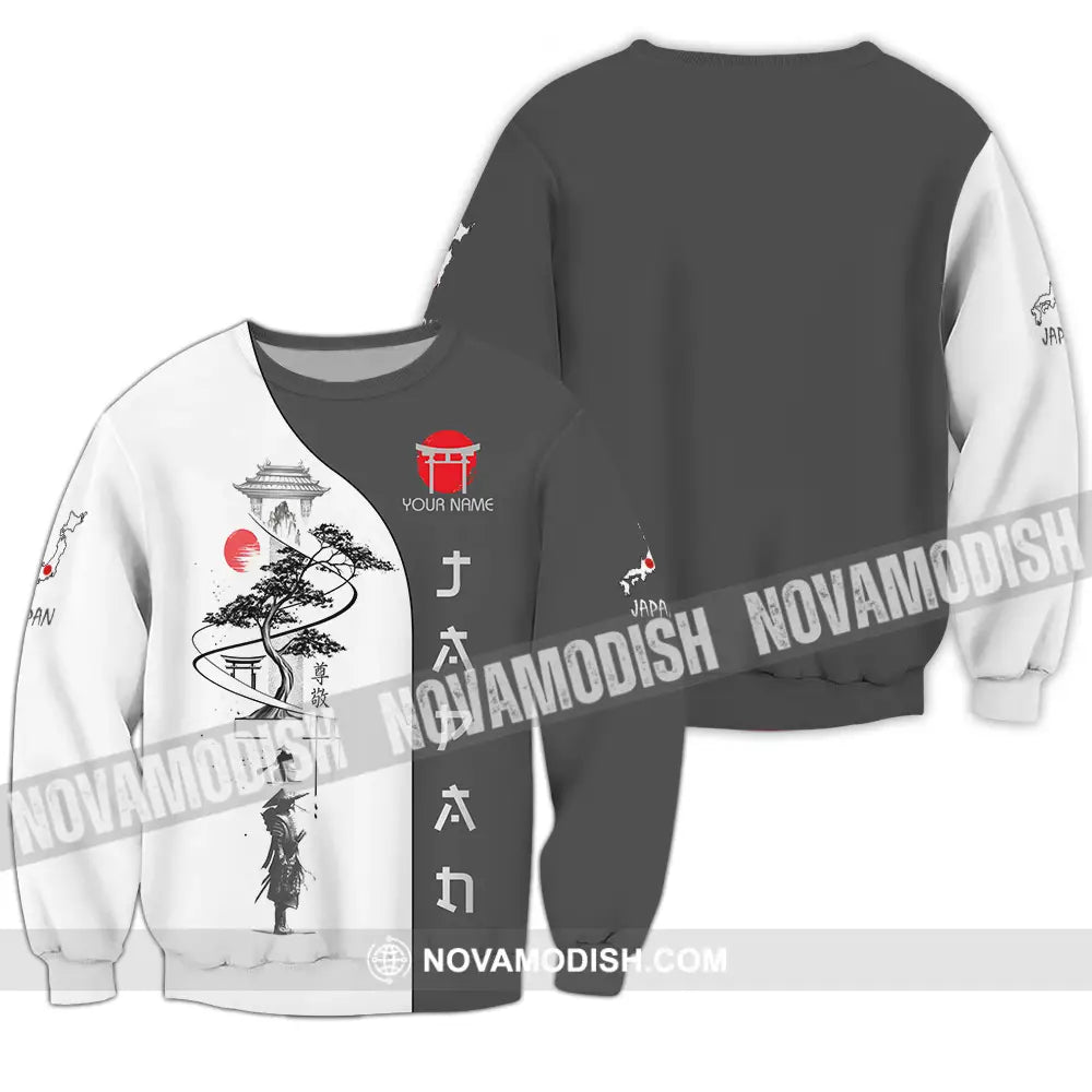 Unisex Shirt - Custom Samurai Japan Shirt Long Sleeve / S T-shirt