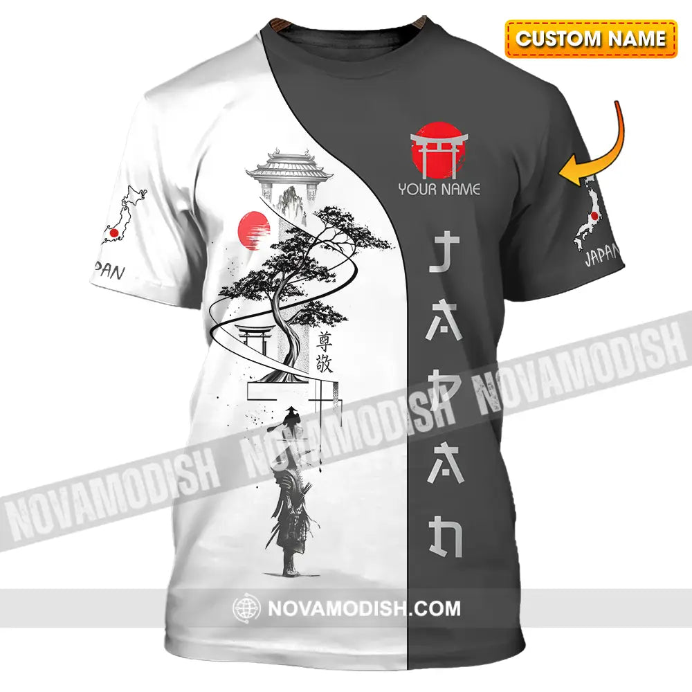 Unisex Shirt - Custom Samurai Japan Shirt T-shirt