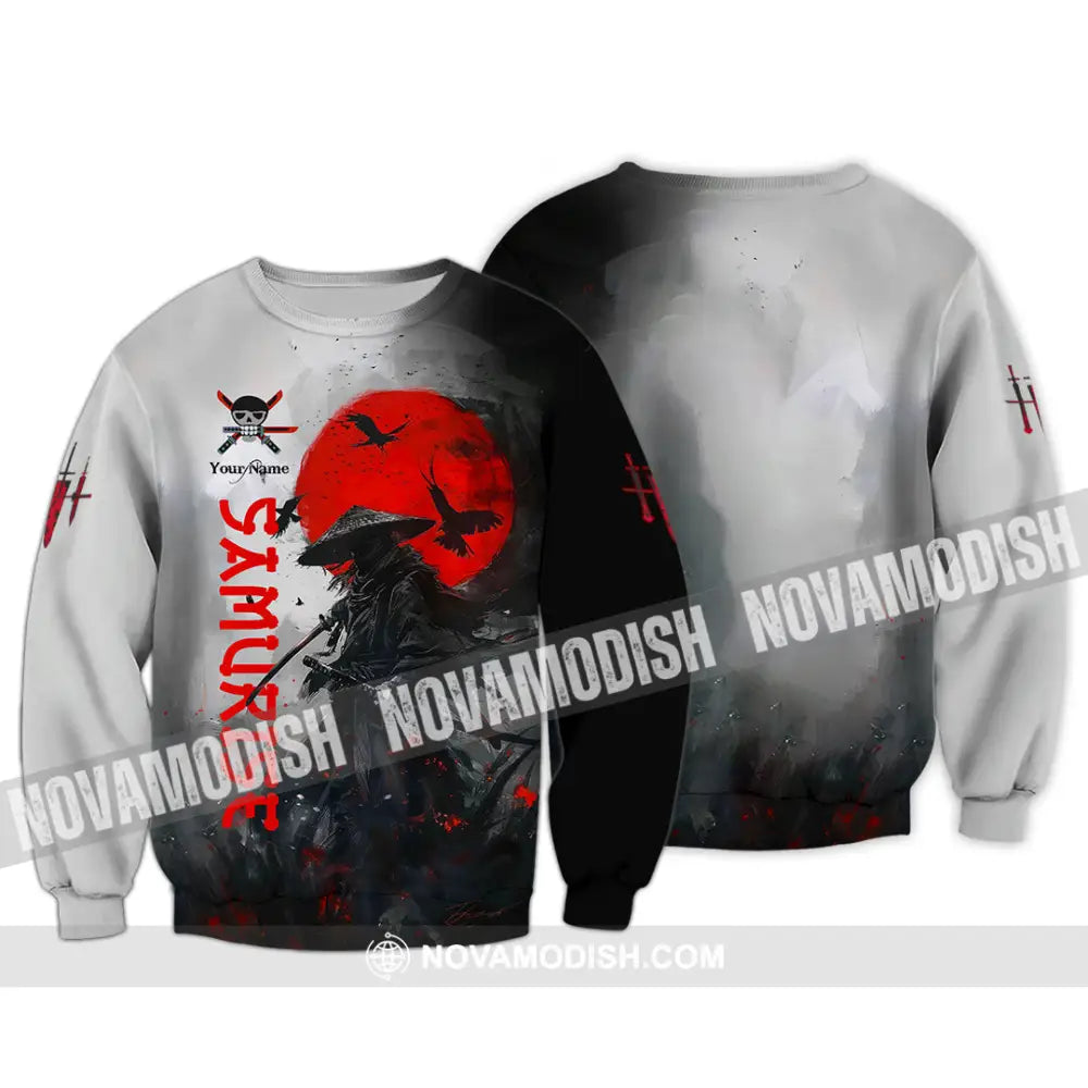 Unisex Shirt - Custom Samurai Shirt Long Sleeve / S T-shirt