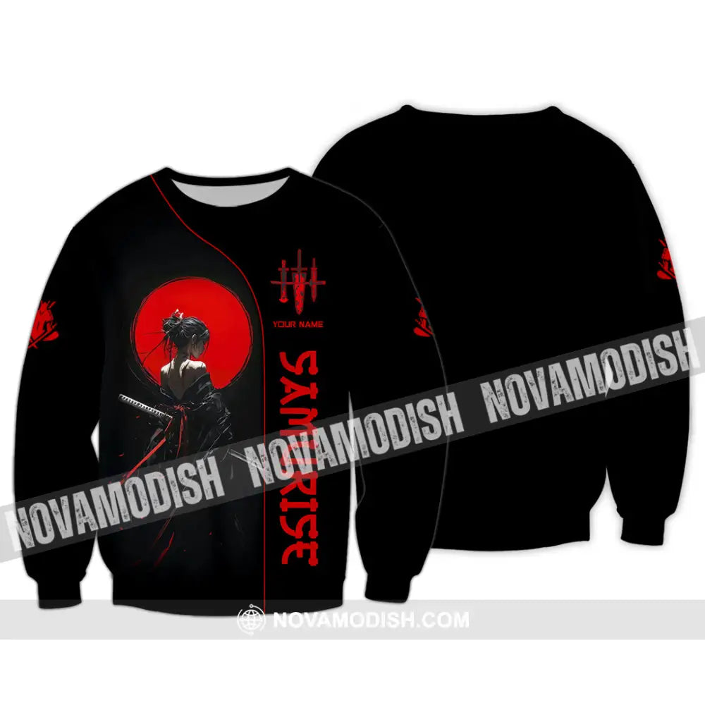 Unisex Shirt - Custom Samurai Shirt Long Sleeve / S T-shirt