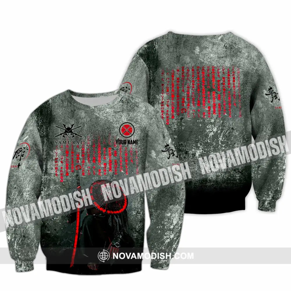 Unisex Shirt - Custom Samurai Shirt Long Sleeve / S T-shirt