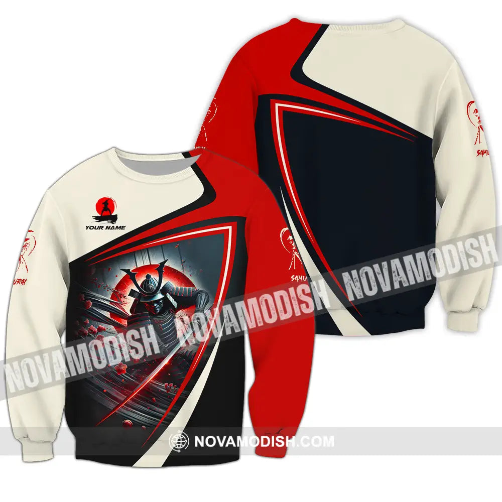 Unisex Shirt - Custom Samurai Shirt Long Sleeve / S T-shirt