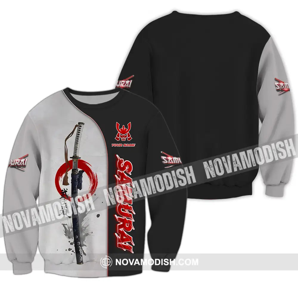 Unisex Shirt - Custom Samurai Shirt Long Sleeve / S T-shirt