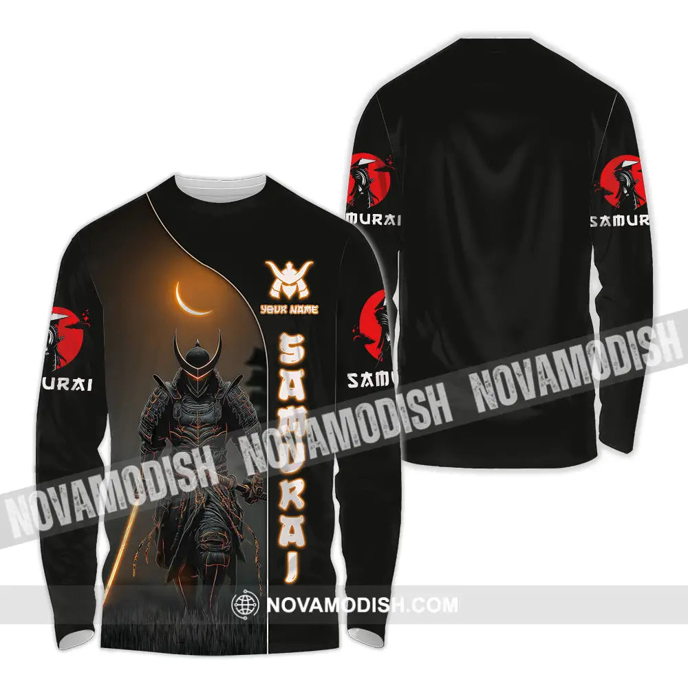 Unisex Shirt - Custom Samurai Shirt - Long Sleeve Shirt / S - T-shirt