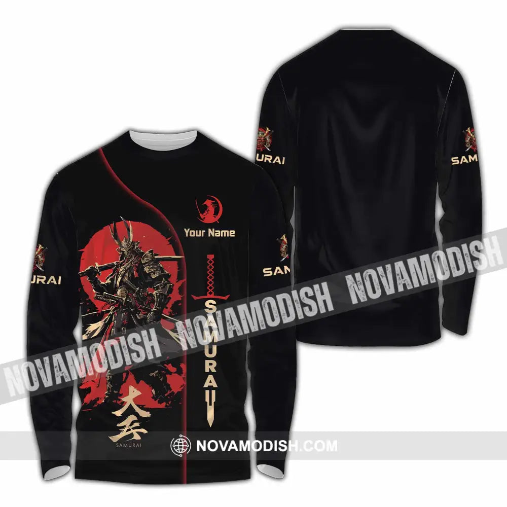 Unisex Shirt - Custom Samurai Shirt - Long Sleeve Shirt / S - T-shirt
