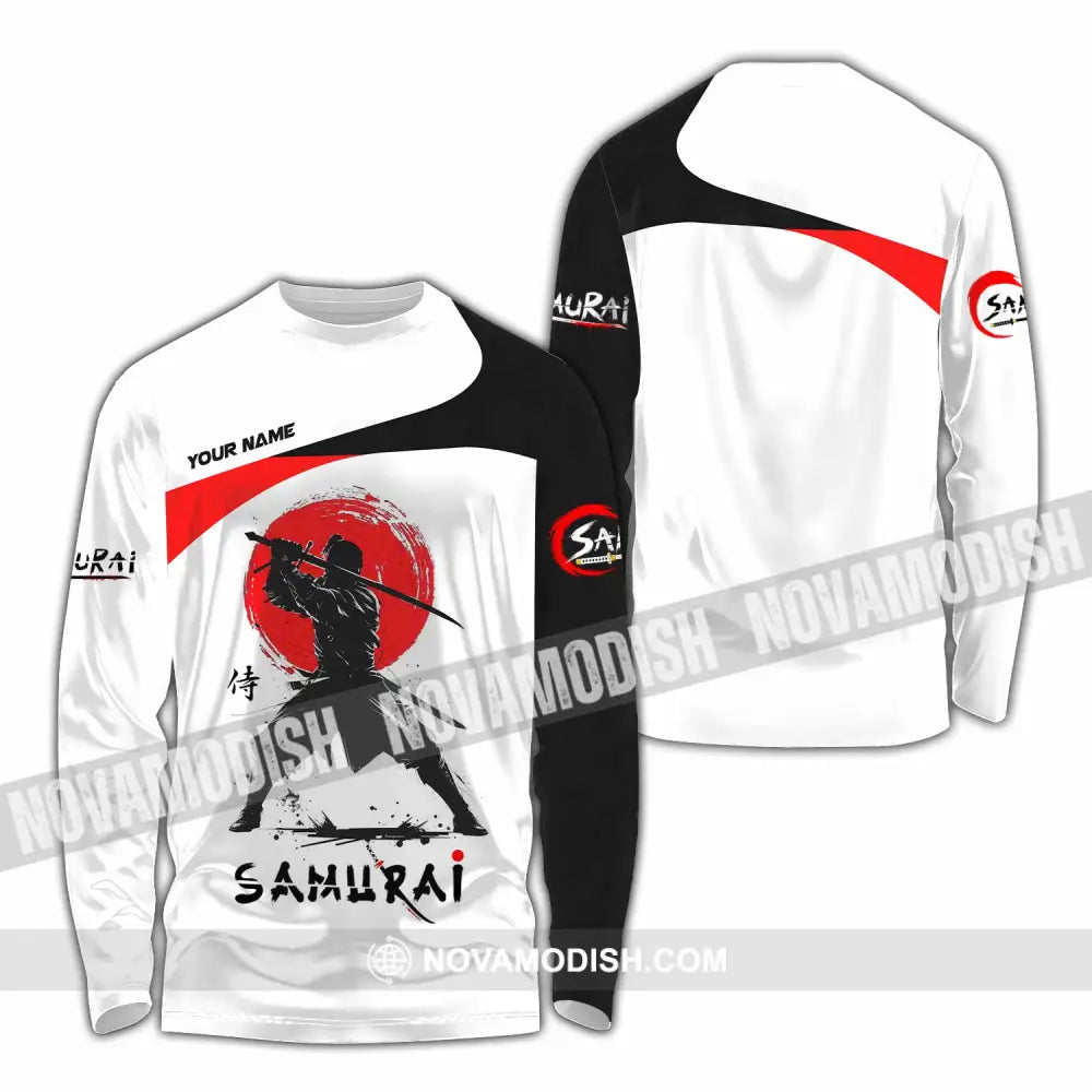 Unisex Shirt - Custom Samurai Shirt - Long Sleeve Shirt / S - T-shirt