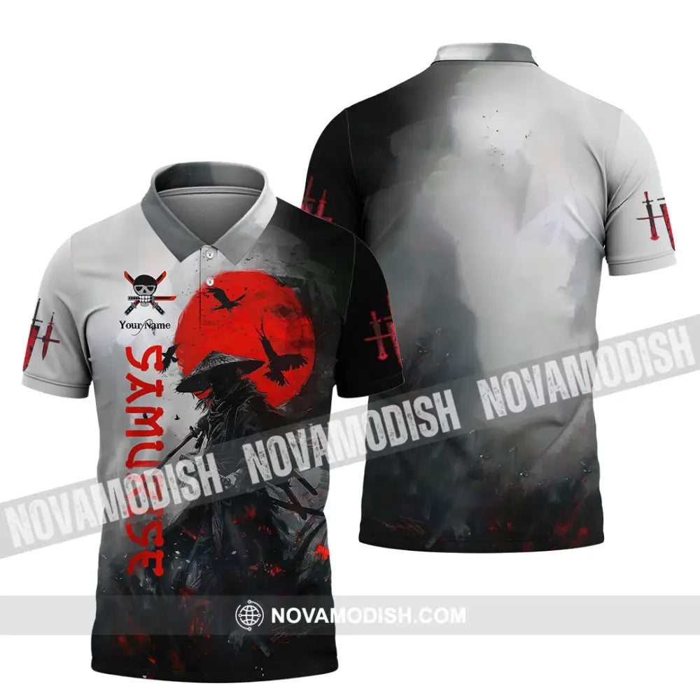 Unisex Shirt - Custom Samurai Shirt Polo Shirt / S T-shirt