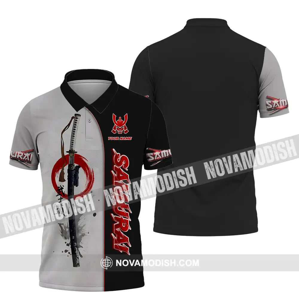 Unisex Shirt - Custom Samurai Shirt Polo Shirt / S T-shirt