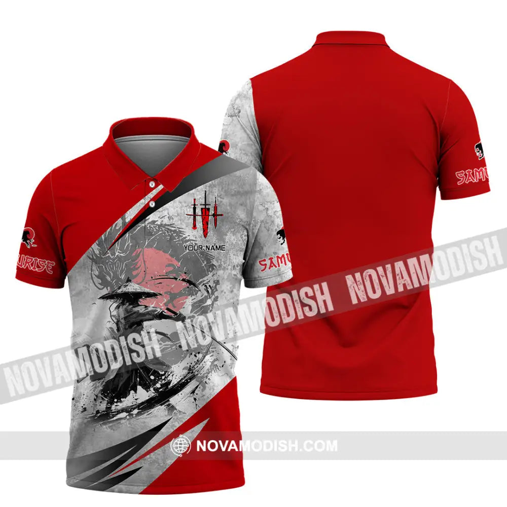 Unisex Shirt - Custom Samurai Shirt Polo Shirt / S T-shirt