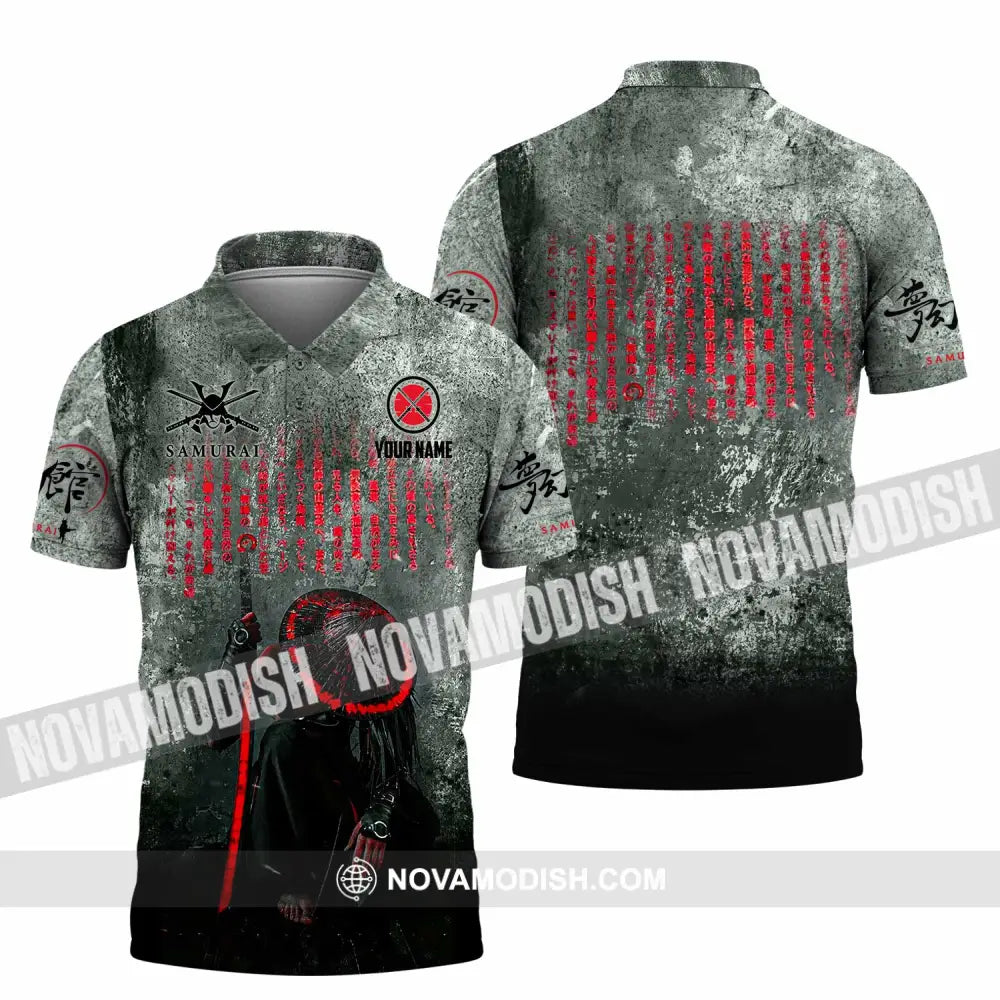 Unisex Shirt - Custom Samurai Shirt Polo Shirt / S T-shirt